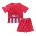Atletico Madrid kläder Barn 2023-24 Hemmatröja Kortärmad (+ korta byxor)